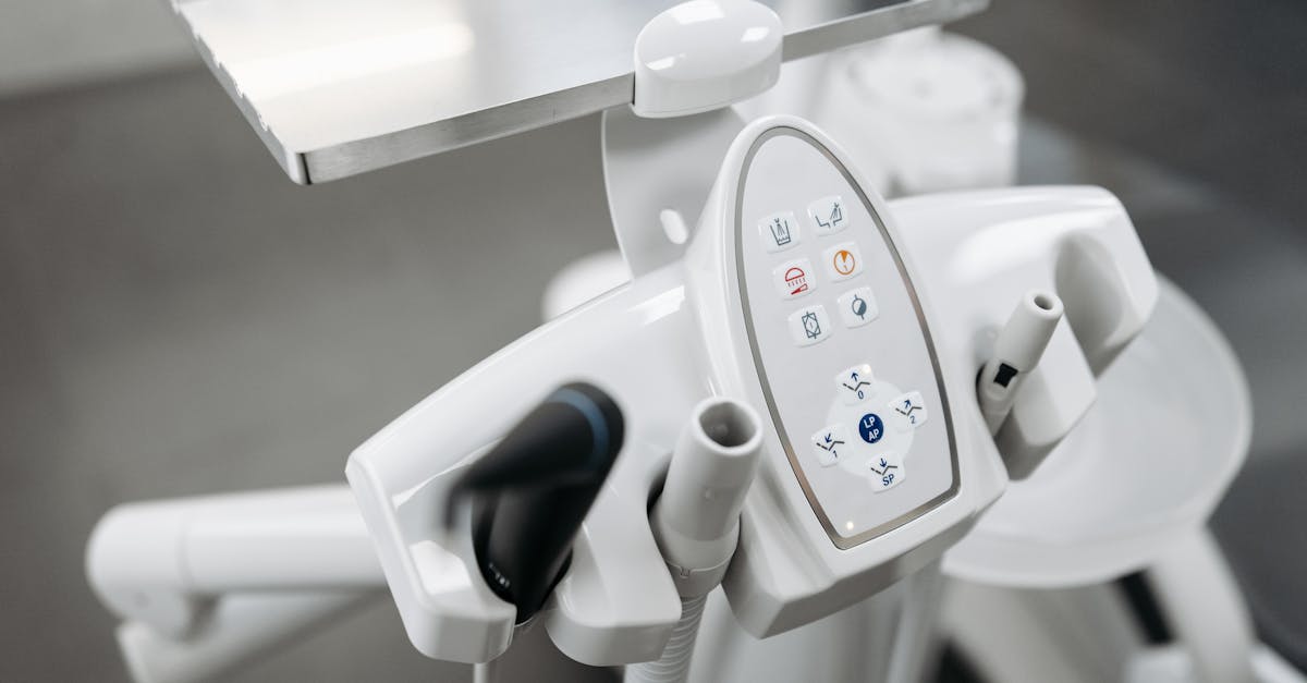 close up shot of a dental equipment